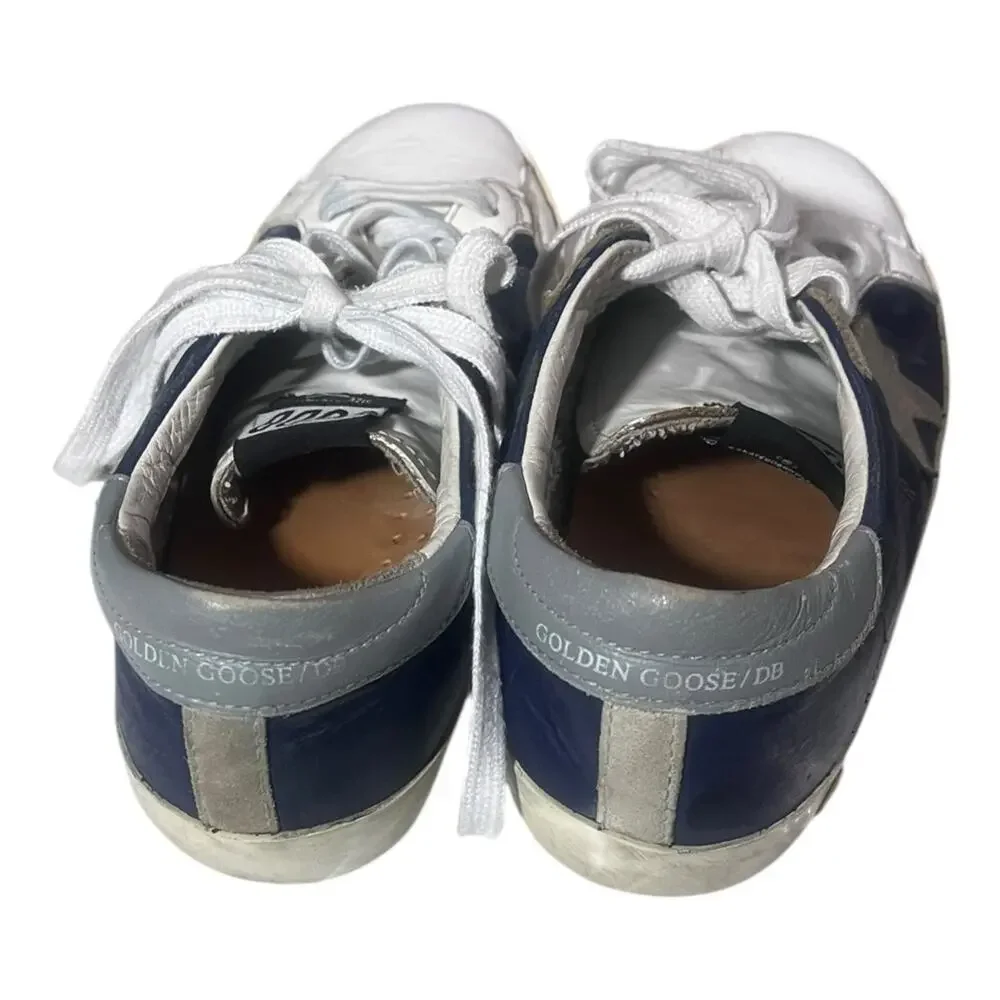 Golden Goose EU Size 34=US Kid 2.5 Wm 4 SuperStar Skateboard Leather Italian